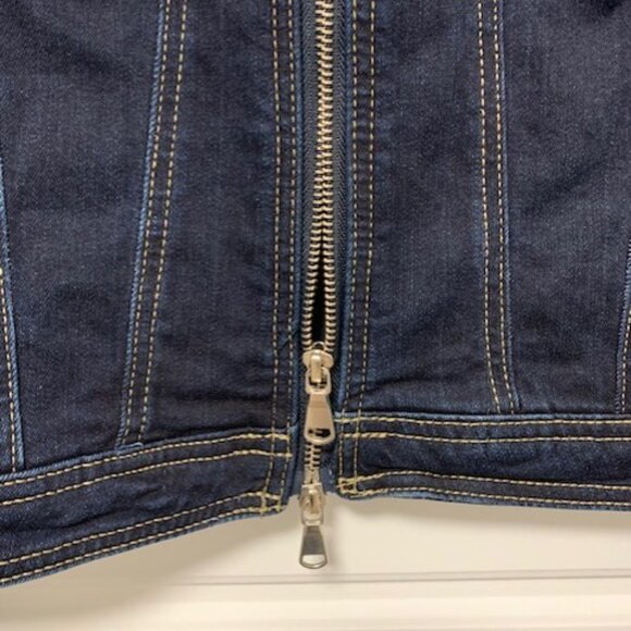 Dark denim jacket - Picture 3 of 9